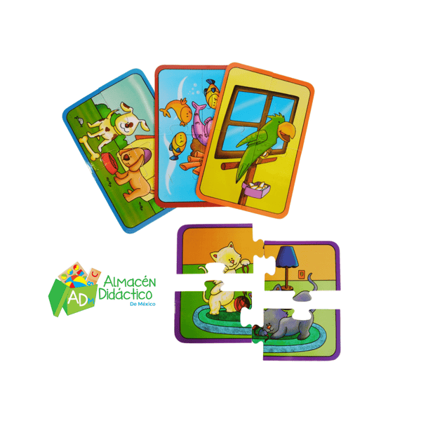 ROMPECABEZAS "MASCOTAS"