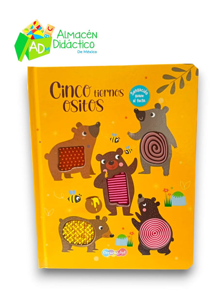 LIBRO - CINCO TIERNOS OSITOS