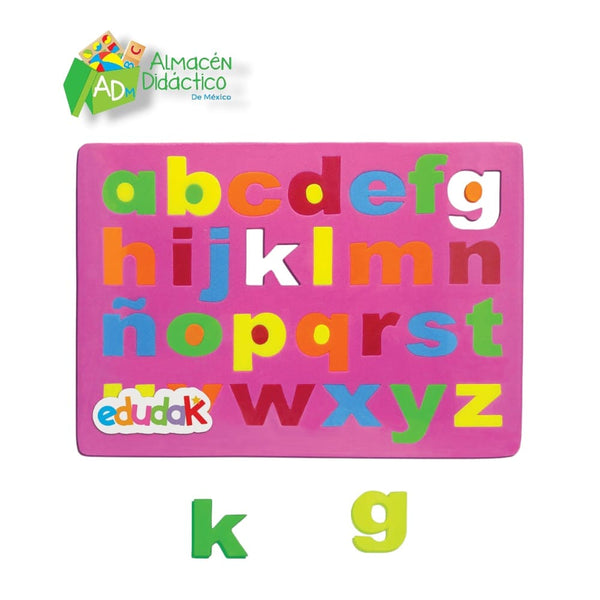 ABECEDARIO FOMY MINUSCULAS