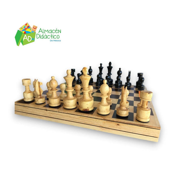 AJEDREZ DE MADERA