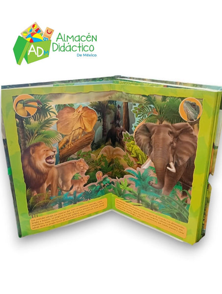 EXPLORANDO EN 3D - ANIMALES SALVAJES