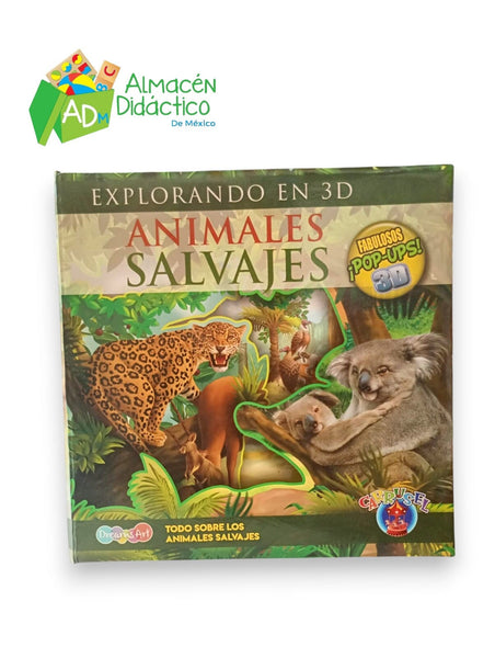 EXPLORANDO EN 3D - ANIMALES SALVAJES