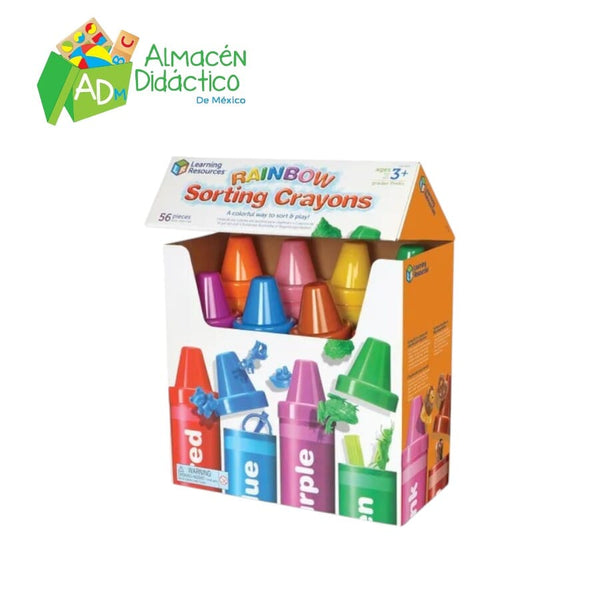 ARCOIRIS DE CRAYONES / RAINBOW SORTING CRAYONES