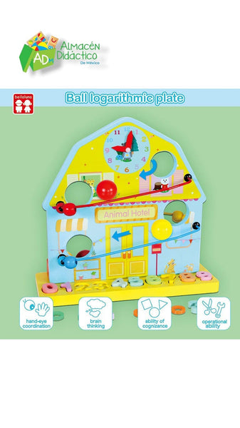 BALL LOGARITHIMIC PLATE