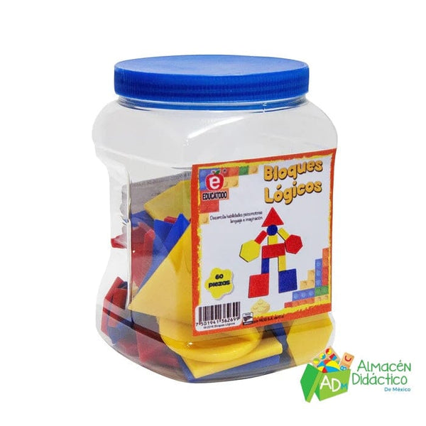 BLOQUES LOGICOS C/60 PZAS.