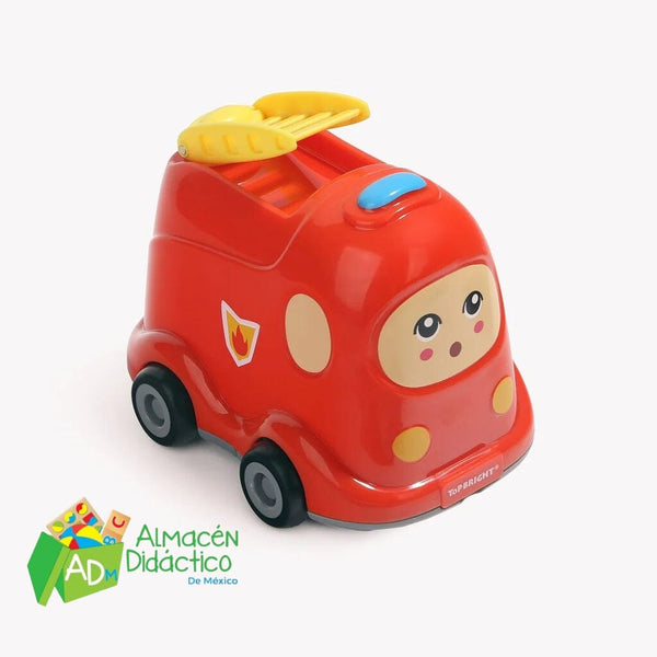 CARRO DE BOMBEROS CON ROMPECABEZAS