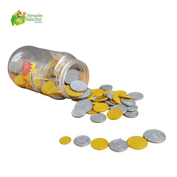 BOTE MONEDA Y BILLETE 150 PZS