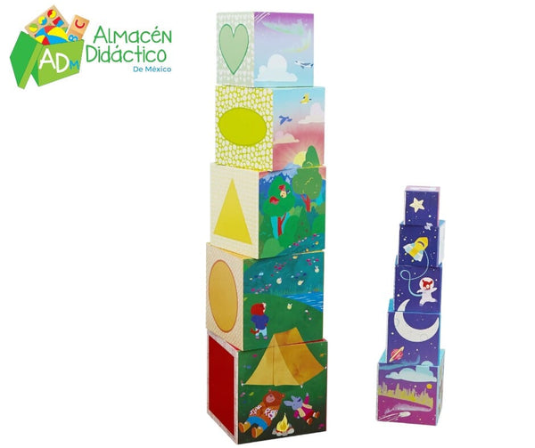 BRIGHT BASICS CUBOS PARA APILAR