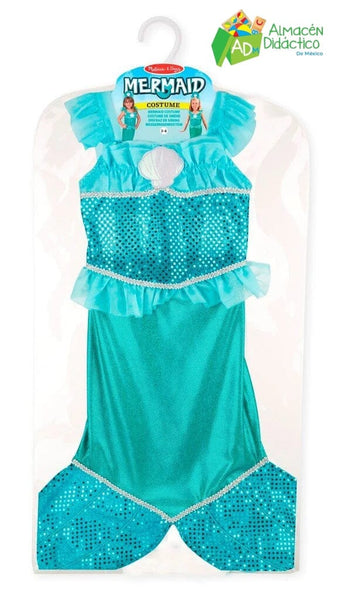 DISFRAZ DE SIRENA - MELISSA & DOUG - MEMAID