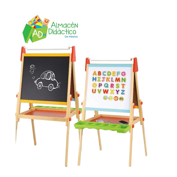 CABALLETE DE LUJO DE MADERA PIE AJUSTABLE