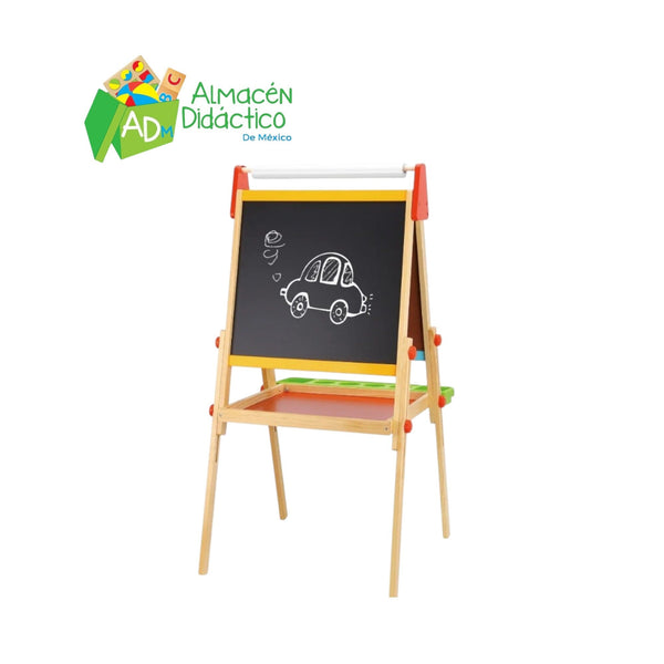 CABALLETE DE LUJO DE MADERA PIE AJUSTABLE