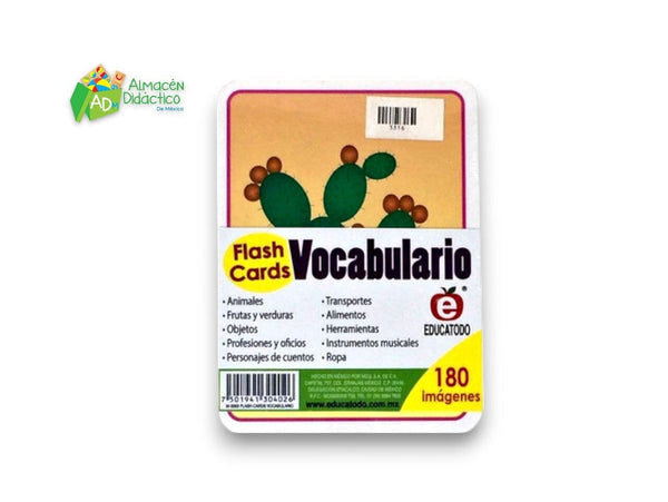 FLASH CARDS VOCABULARIO