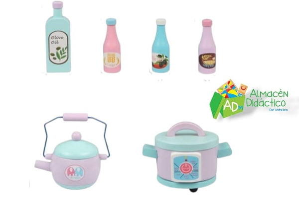 COCINIA INFANTIL CON REFRIGERADOR