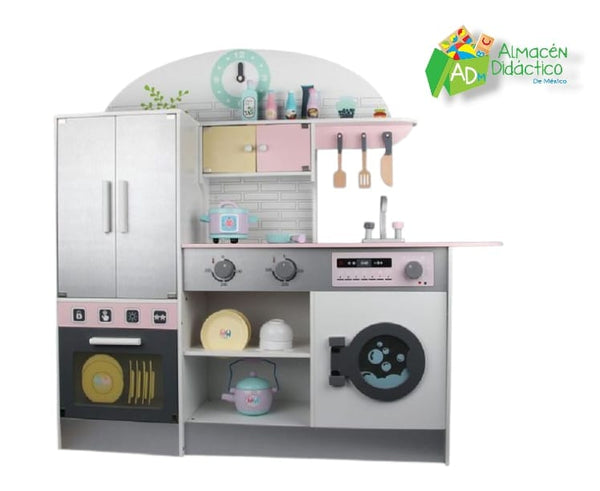 COCINIA INFANTIL CON REFRIGERADOR