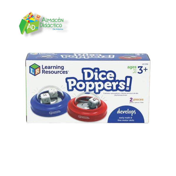 DADOS DE JUEGO - DICE POPPERS