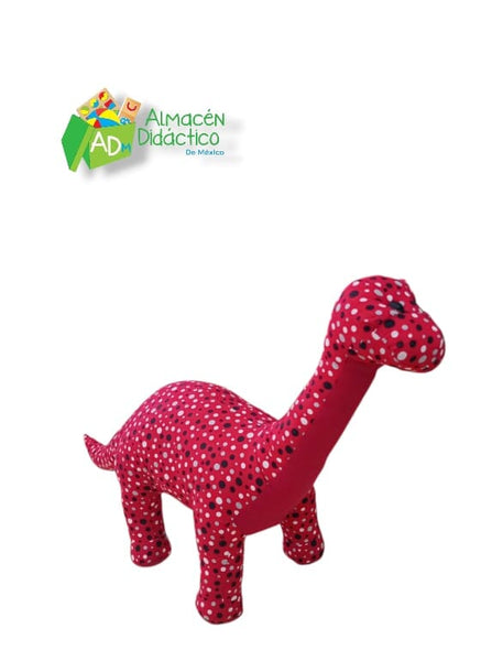 DINOSAURIO DE TELA-ROJO BRANCHIOSAURUS