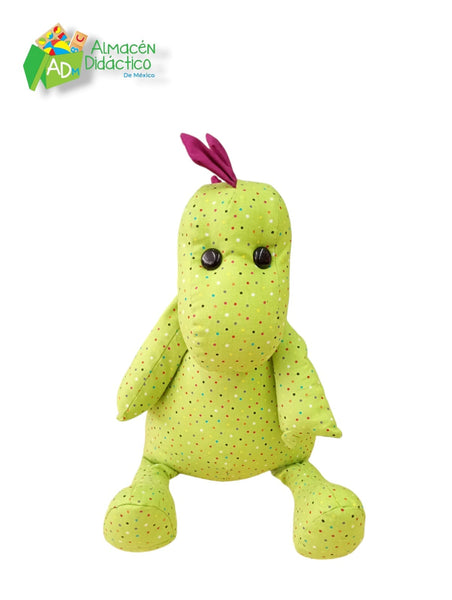 DINOSAURIO DE TELA-VERDE T REX