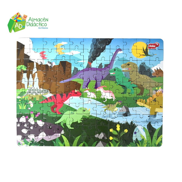 ROMPECABEZAS- DINOSAURIOS 110 PZA