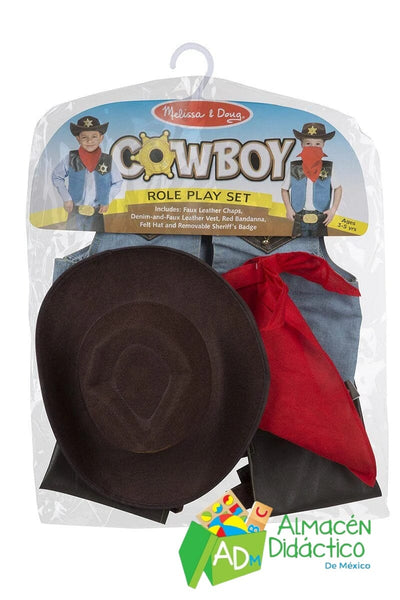 DISFRAZ DE VAQUERO - MELISSA & DOUG - COWBOY