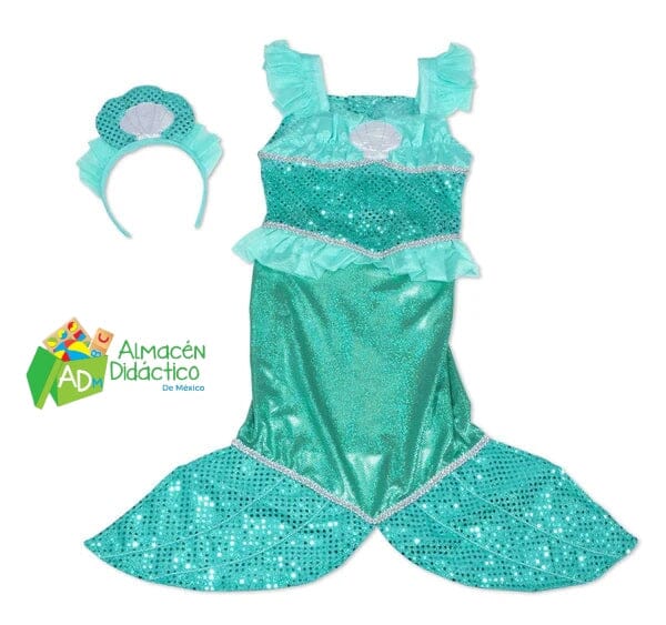 DISFRAZ DE SIRENA - MELISSA & DOUG - MEMAID