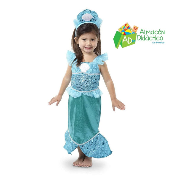 DISFRAZ DE SIRENA - MELISSA & DOUG - MEMAID