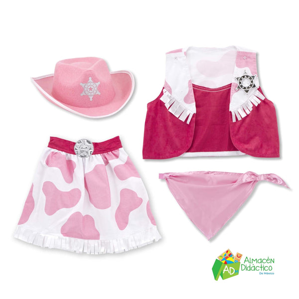 DISFRAZ DE VAQUERA - MELISSA & DOUG - COWGIRL