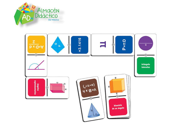 DOMINO PAVAT (FORMULAS P/PERIMETROS, AREAS Y VOL.)