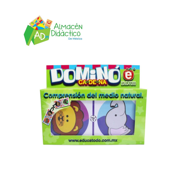 DOMINO ZOOBOLITAS ANIMALES DE LA SELVA