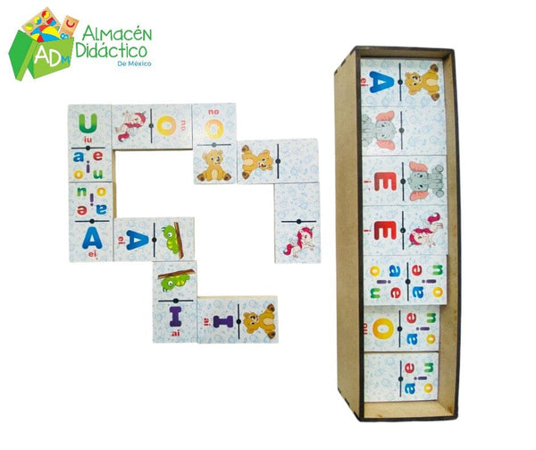 DOMINO DE LINEA VOCALES