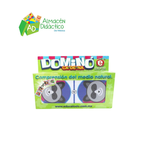 DOMINO ZOOBOLITAS ANIMALES DEL BOSQUE