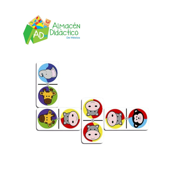 DOMINO ZOOBOLITAS ANIMALES DE LA SELVA