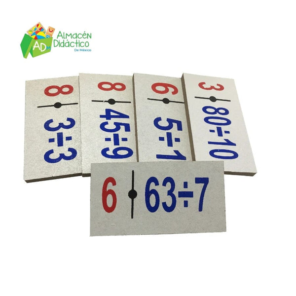 DOMINO BASICO DIVISIONES
