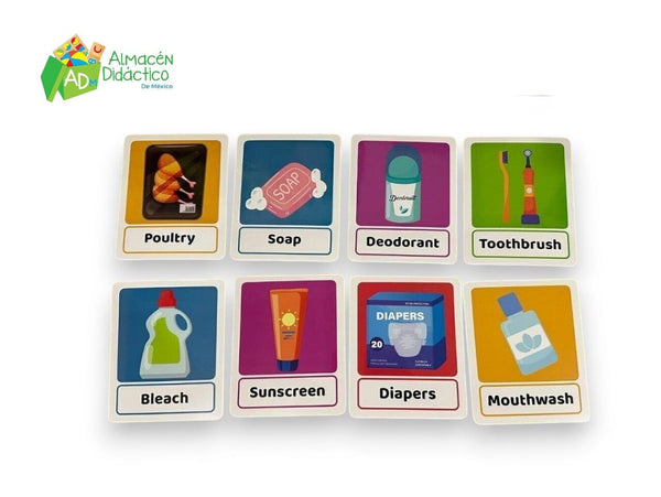 FLASH CARDS SUPER MARKET