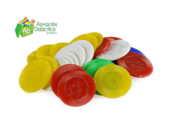 FICHAS SURTIDAS DE COLORES