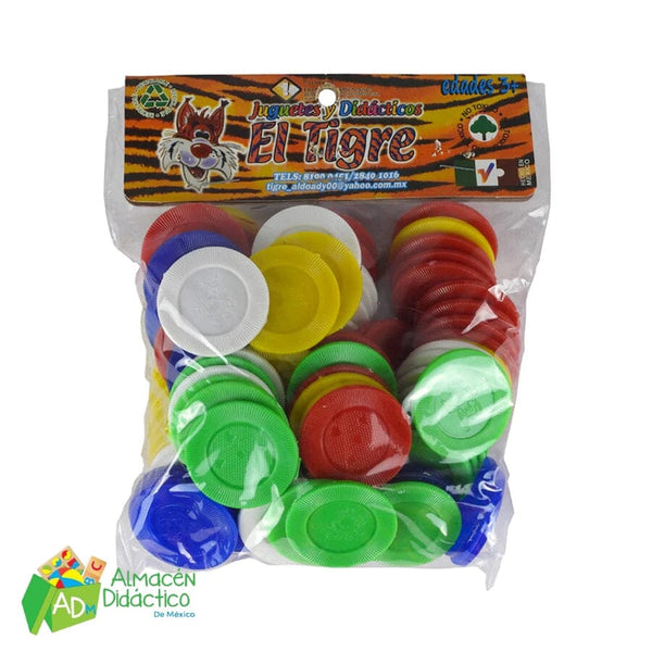 FICHAS SURTIDAS DE COLORES