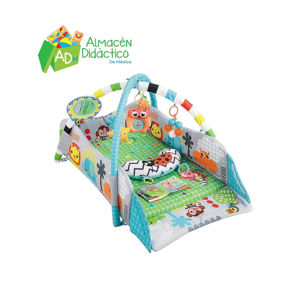 GIMNACIO PARA BEBE 5 EN 1 AZUL