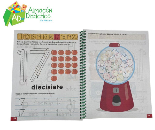 JUGUEMOS CON NUMERO DEL 1 - 50