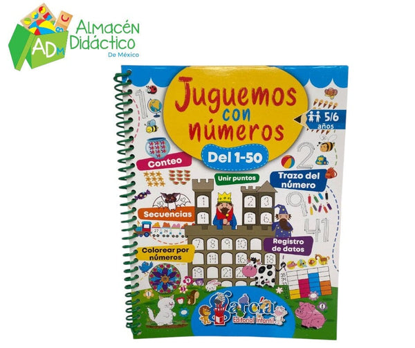 JUGUEMOS CON NUMERO DEL 1 - 50