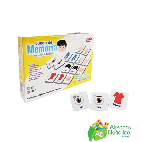 MEMORAMA PARTES DEL CUERPO