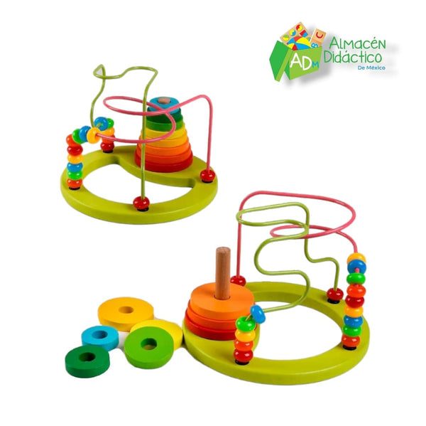 LABERINTO CON TORRE DE COLORES