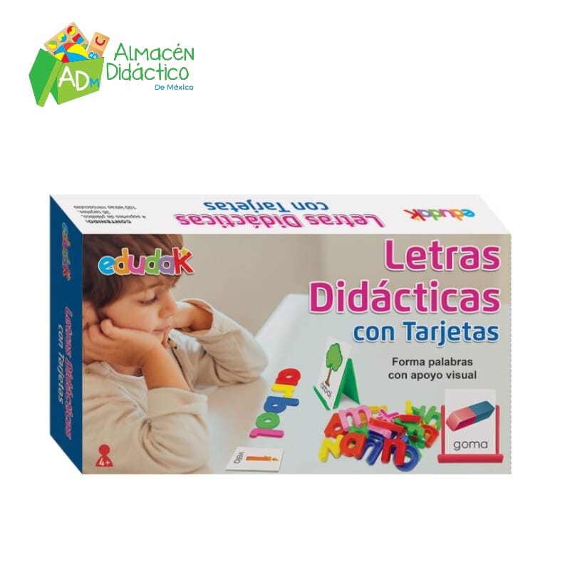 LETRAS DIDACTICAS CON TARJETAS