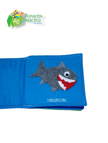 LIBRO - ANIMALES MARINOS VERTEBRADOS