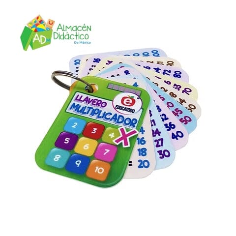 LLAVERO MULTIPLICADOR CON TABLAS