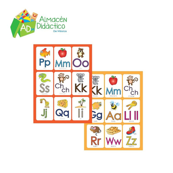 LOTERIA APRENDIENDO EL ABECEDARIO