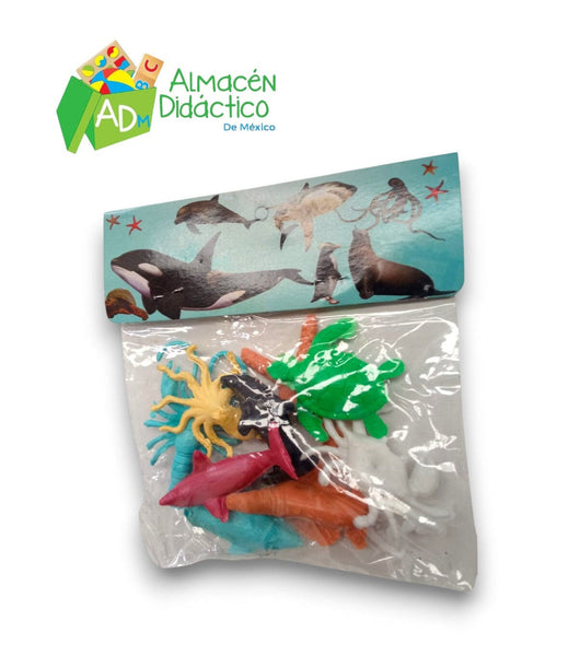 MAQUETA ANIMALES DEL MAR