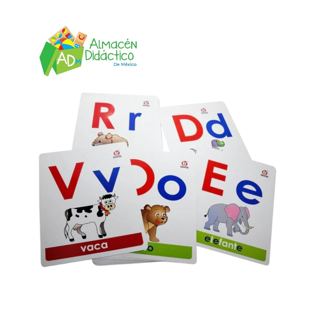 MEGA TARJETAS ABECEDARIO ASOCIACIÓN