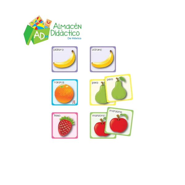 MEMOPARES DE FRUTAS