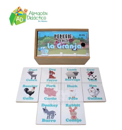 MEMORAMA BILINGÜE GRANJA
