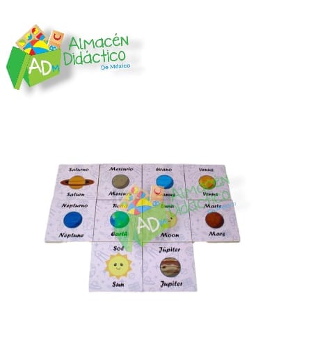 MEMORAMA BILINGÜE SISTEMA SOLAR