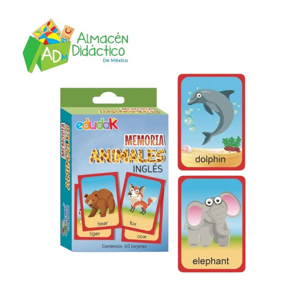 MEMORIA ANIMALES EN INGLES